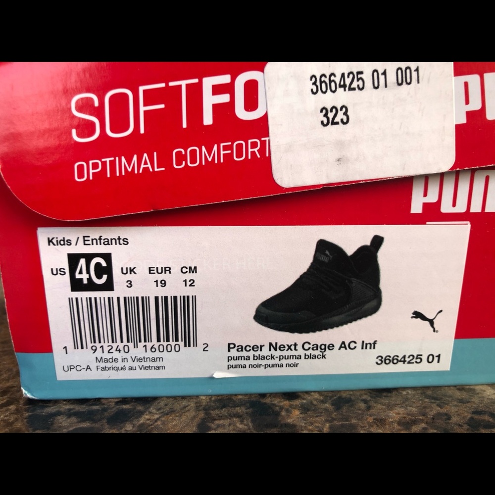 New Puma Toddler Boys' Pacer Athletic Sneaker - Picture 9 of 11